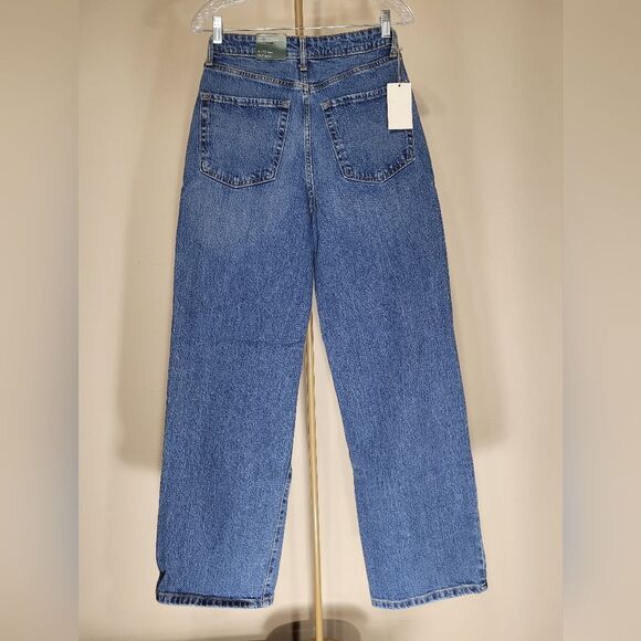NWT wild fable 90s super high rise baggy 4/27 woman jean - Picture 2 of 7
